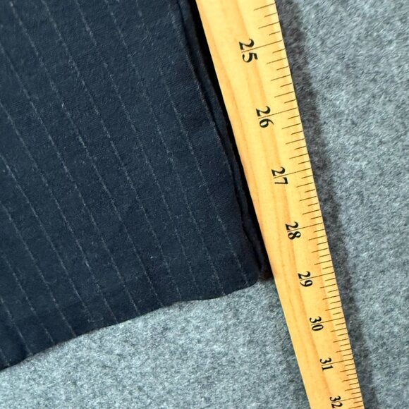 Spanx Womens Perfect Pant Slim Straight Ponte Knit Navy Stripe Sz 1x Tall Comfy - Picture 10 of 12
